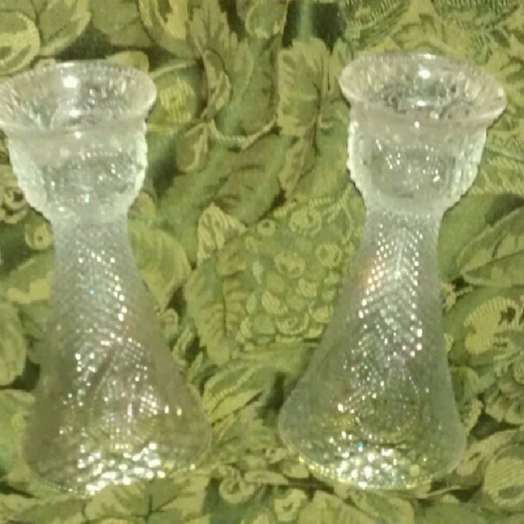 Avon Fostoria Other - Vintage Fostoria Glass Convertible Candle Holders